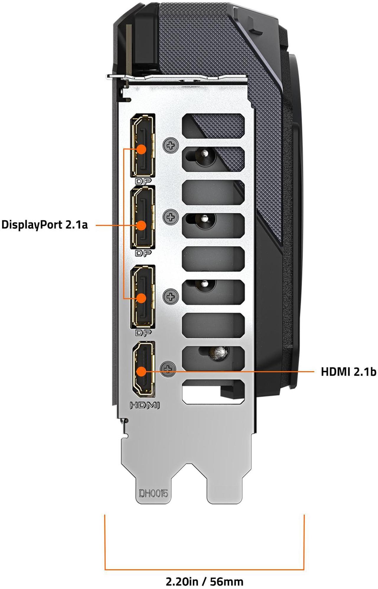Alt view image 7 of 8 - GIGABYTE Gaming GeForce RTX 5070 12GB GDDR7 PCI Express 5.0 ATX Graphics Card GV-N5070GAMING OC-12GD