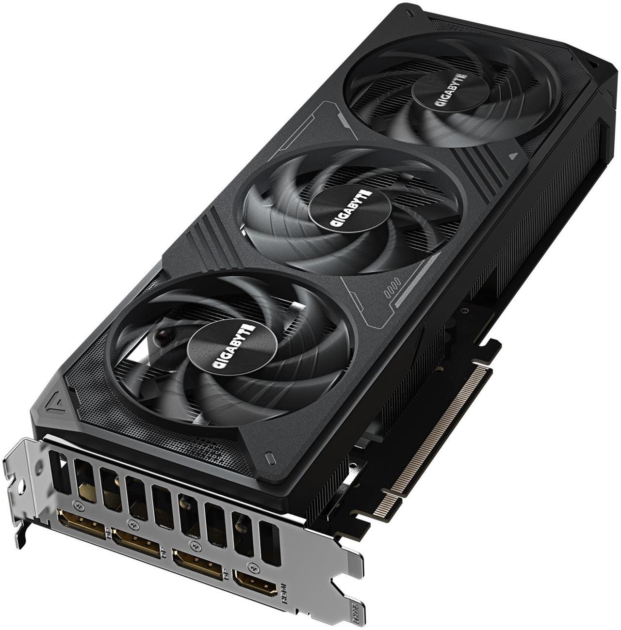 Alt view image 4 of 8 - GIGABYTE WindForce GeForce RTX 5070 12GB GDDR7 PCI Express 5.0 ATX Graphics Card GV-N5070WF3OC-12GD