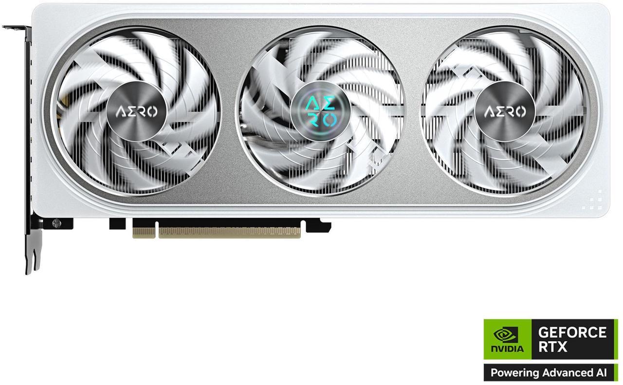 Alt view image 2 of 6 - GIGABYTE AERO GeForce RTX 5060 Ti 16GB GDDR7 PCI Express 5.0 x8 ATX Graphics Card GV-N506TAERO OC-16GD