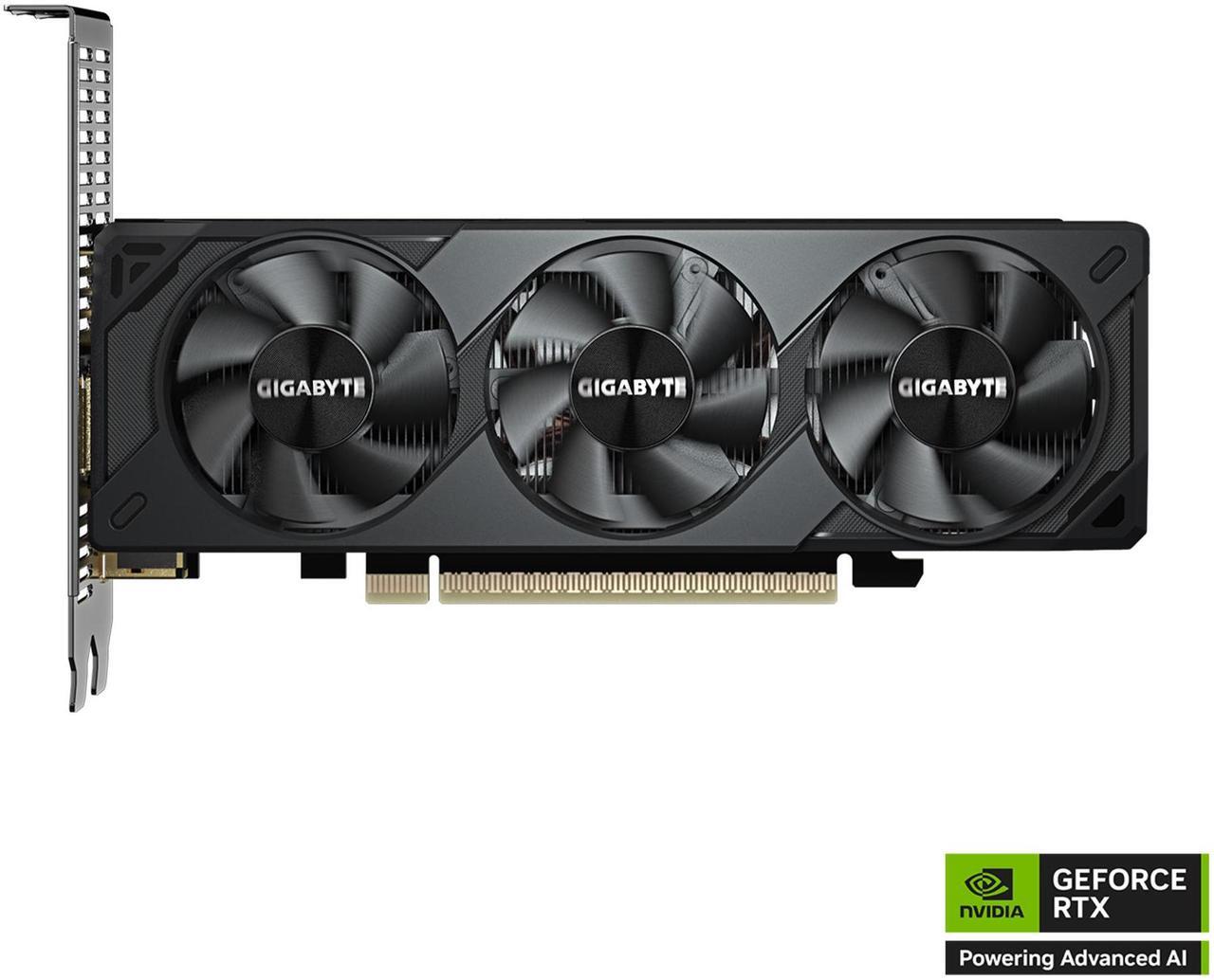 Alt view image 2 of 7 - GIGABYTE Low Profile GeForce RTX 5060 8GB GDDR7 PCI Express 5.0 Low Profile Graphics Card GV-N5060OC-8GL