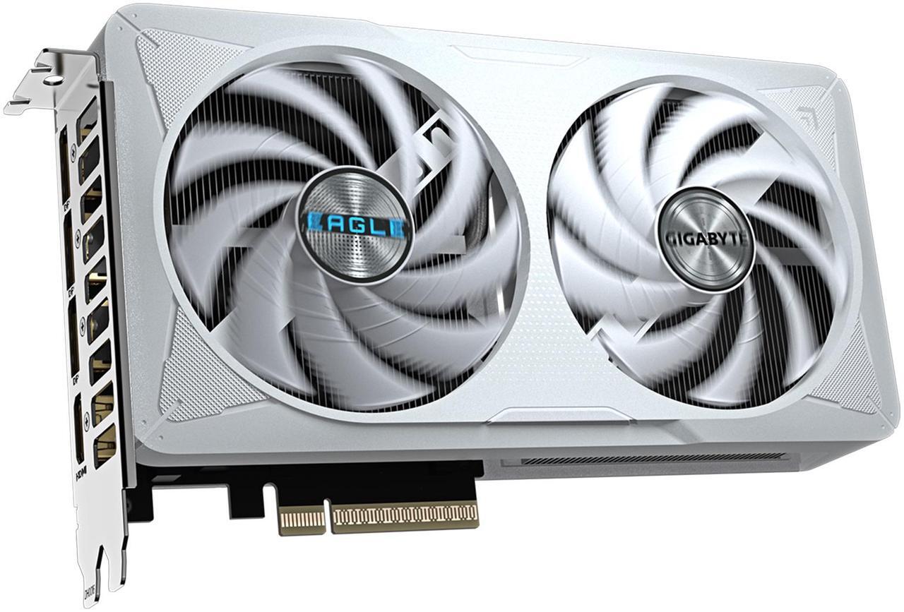 Alt view image 4 of 8 - GIGABYTE Eagle GeForce RTX 5060 8GB GDDR7 PCI Express 5.0 Graphics Card GV-N5060EAGLEOC ICE-8GD