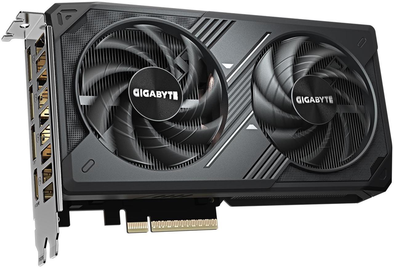 Alt view image 4 of 8 - GIGABYTE WINDFORCE GeForce RTX 5060 8GB GDDR7 PCI Express 5.0 ATX Graphics Card GV-N5060WF2OC-8GD
