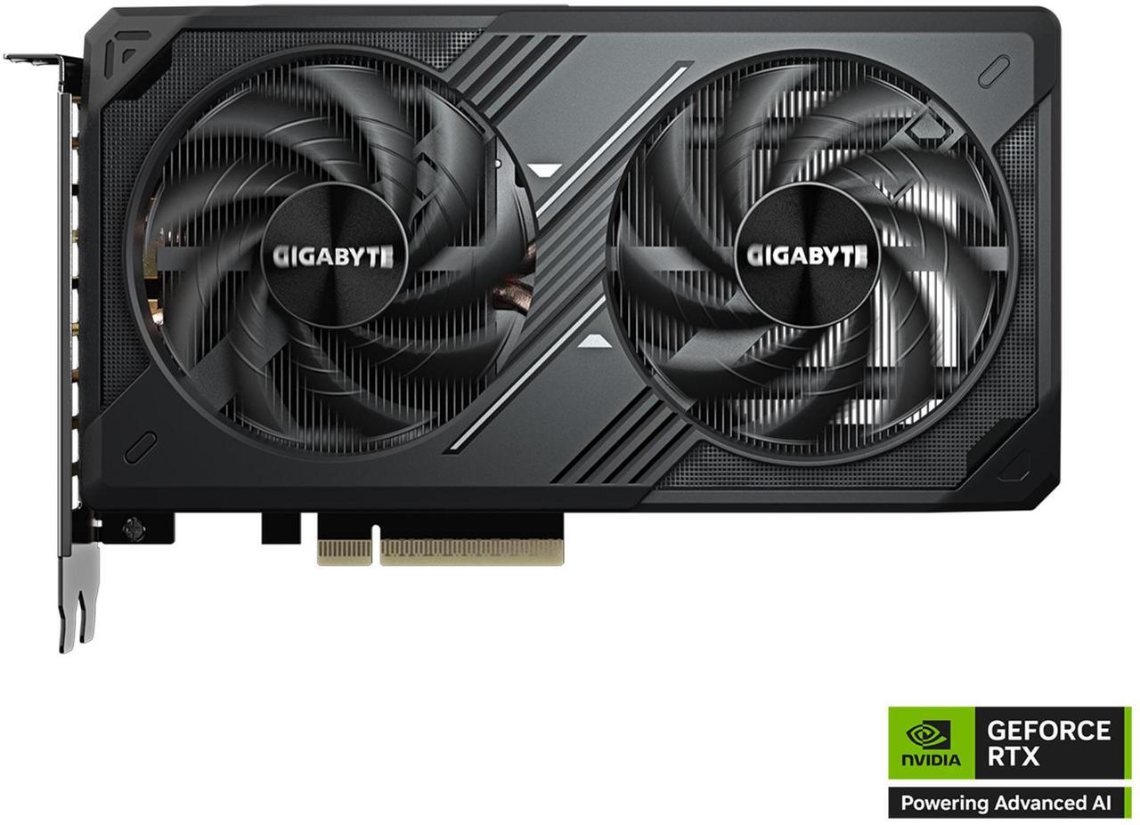 Alt view image 2 of 8 - GIGABYTE WINDFORCE GeForce RTX 5060 8GB GDDR7 PCI Express 5.0 ATX Graphics Card GV-N5060WF2OC-8GD