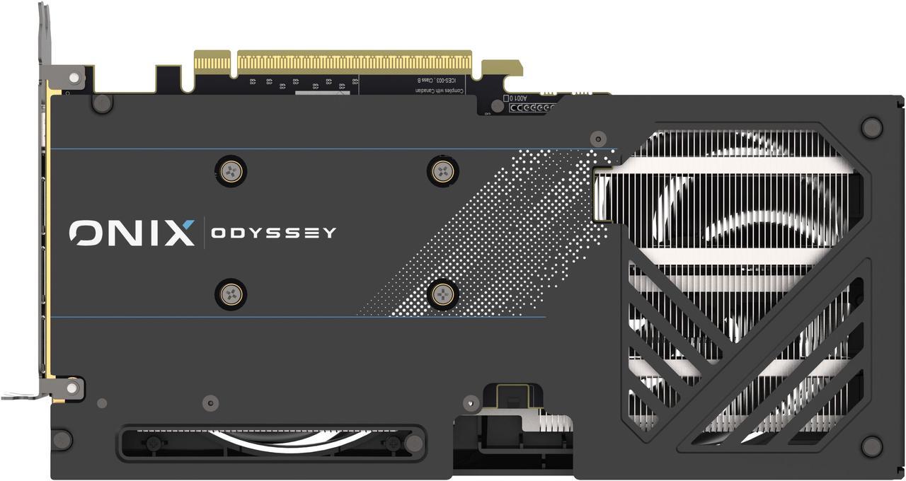 Alt view image 2 of 6 - ONIX ODYSSEY Arc B580 12GB GDDR6 PCI Express 4.0 x8 ATX Graphics Card 8346-00178