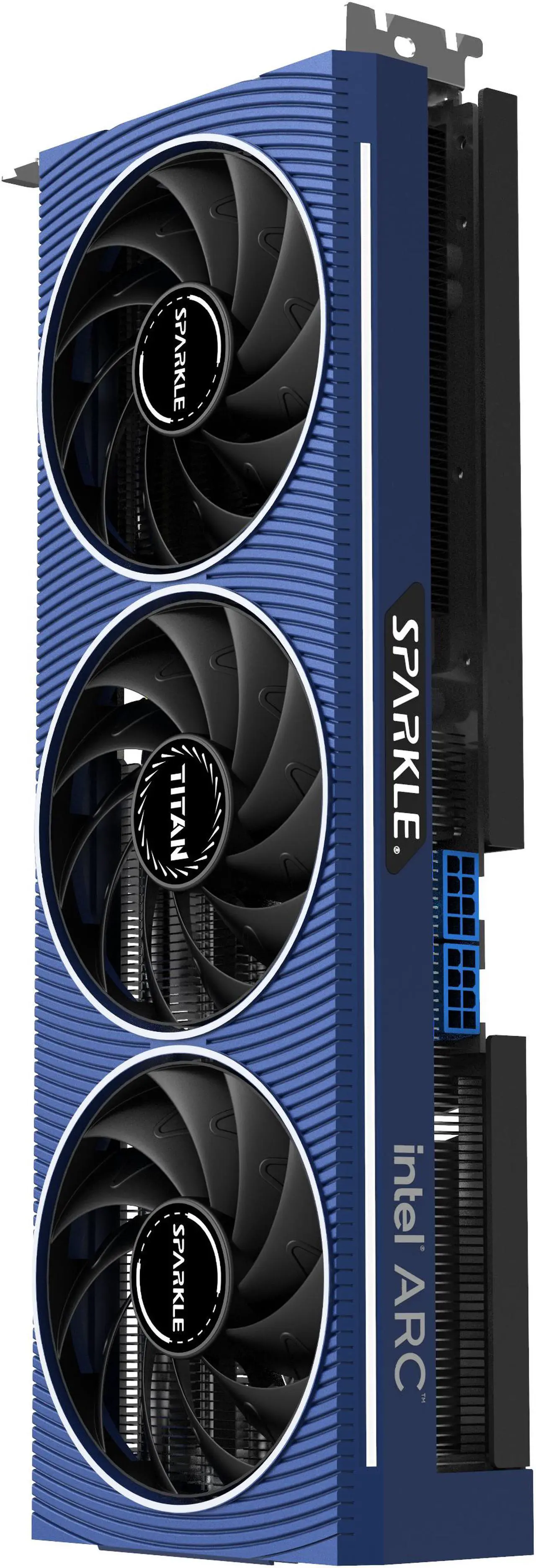 Alt view image 5 of 11 - SPARKLE Intel Arc A750 TITAN OC Edition, 8GB GDDR6, ThermalSync, TORN Cooling, Axial Fan, Metal Backplate, SA750T-8GOC