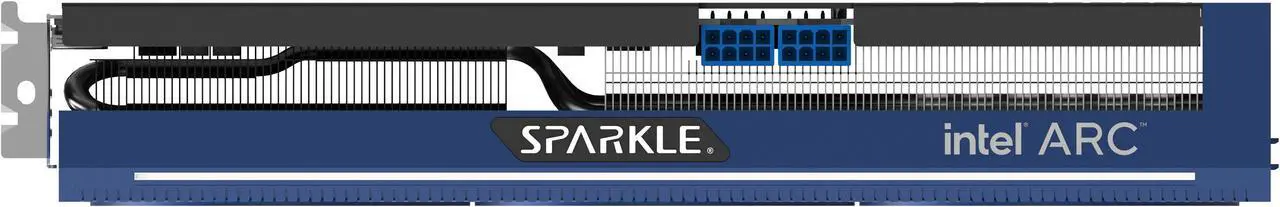 Alt view image 6 of 11 - SPARKLE Intel Arc A750 TITAN OC Edition, 8GB GDDR6, ThermalSync, TORN Cooling, Axial Fan, Metal Backplate, SA750T-8GOC