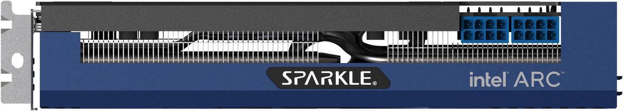 Alt view image 6 of 14 - SPARKLE Intel Arc A580 ORC OC Edition, 8GB GDDR6, ThermalSync, TORN Cooling, Axial Fan, Metal Backplate, SA580C-8GOC