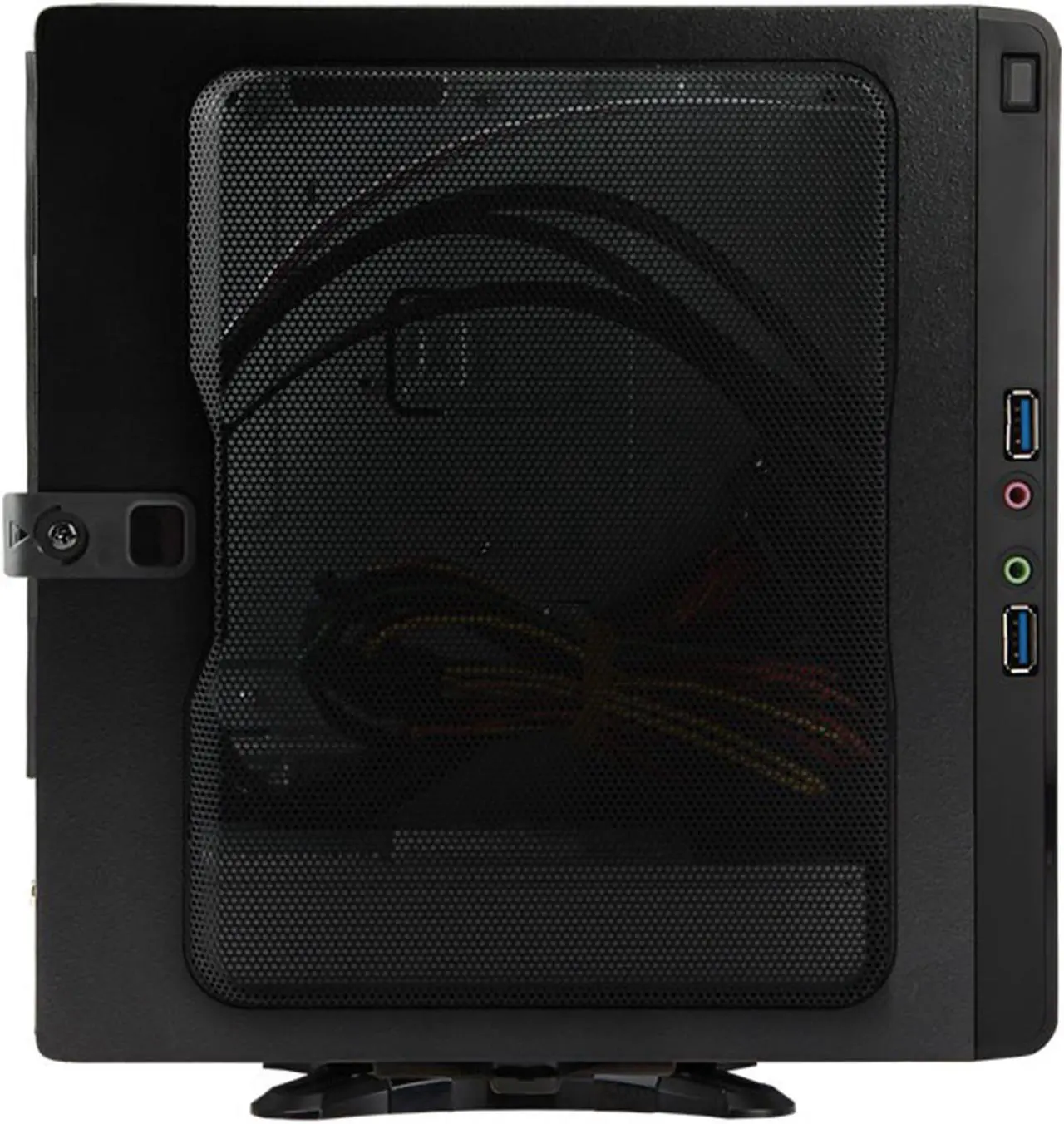 Alt view image 4 of 6 - In Win IW-BQ656T.AD150TB3 Mini Itx Mini Tower Black 150W 1Slim/0/(12.5) Bay Us 3.0 Hd Audio