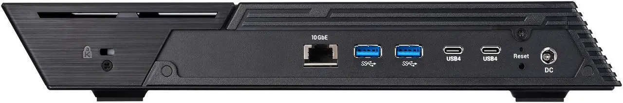 Alt view image 5 of 6 - Asustor FS6806X Flashstor 6 Gen 2 6 Bay NAS, Quad-Core 2.3GHz CPU,10GbE Ports, 8GB RAM DDR5,6x M.2 SSD Slots, (Diskless)
