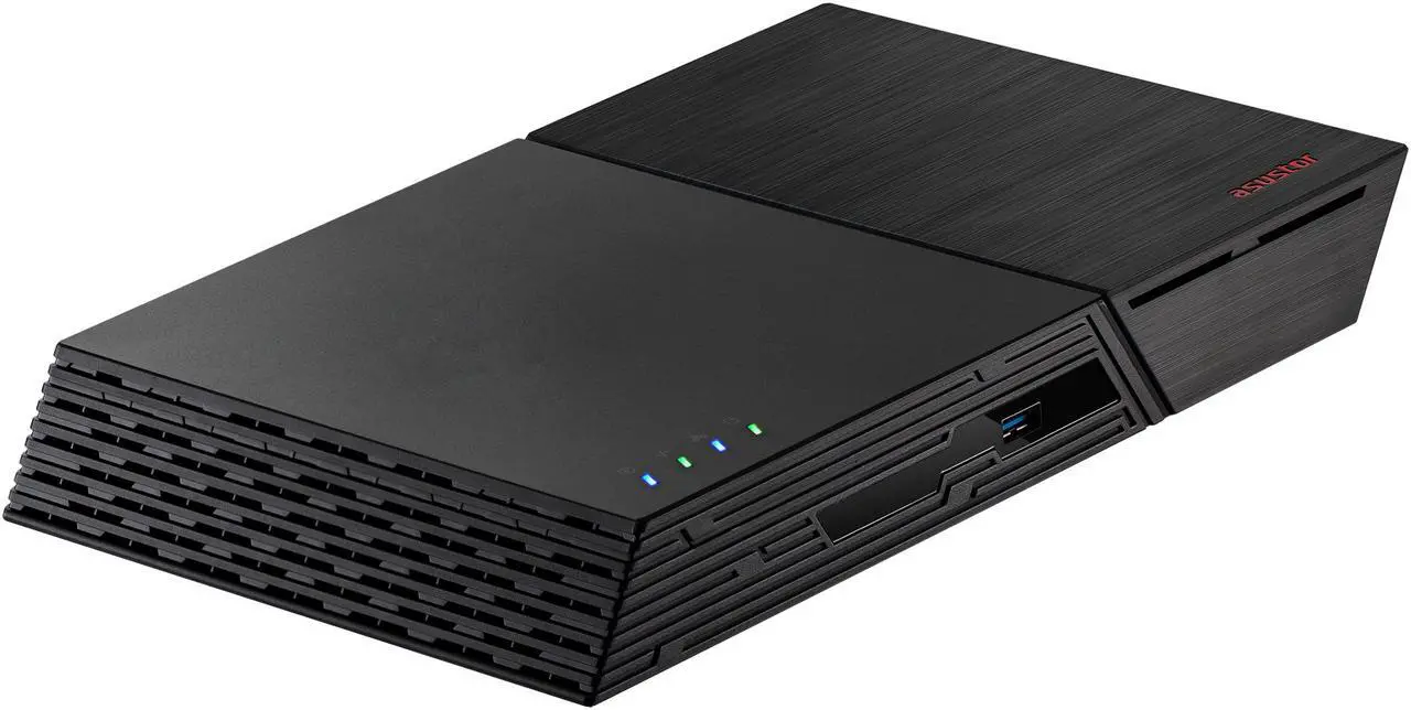 Alt view image 3 of 6 - Asustor FS6806X Flashstor 6 Gen 2 6 Bay NAS, Quad-Core 2.3GHz CPU,10GbE Ports, 8GB RAM DDR5,6x M.2 SSD Slots, (Diskless)