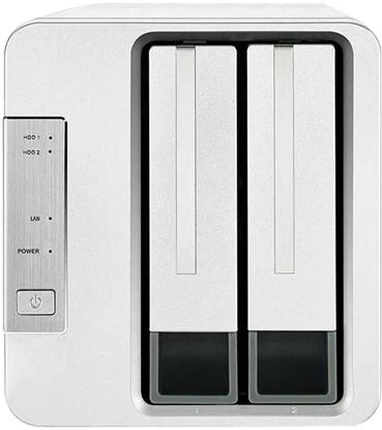 Alt view image 3 of 8 - TerraMaster F2-210 2-Bay NAS Quad Core Network Attached Storage Media Server Personal Private Cloud (Diskless)