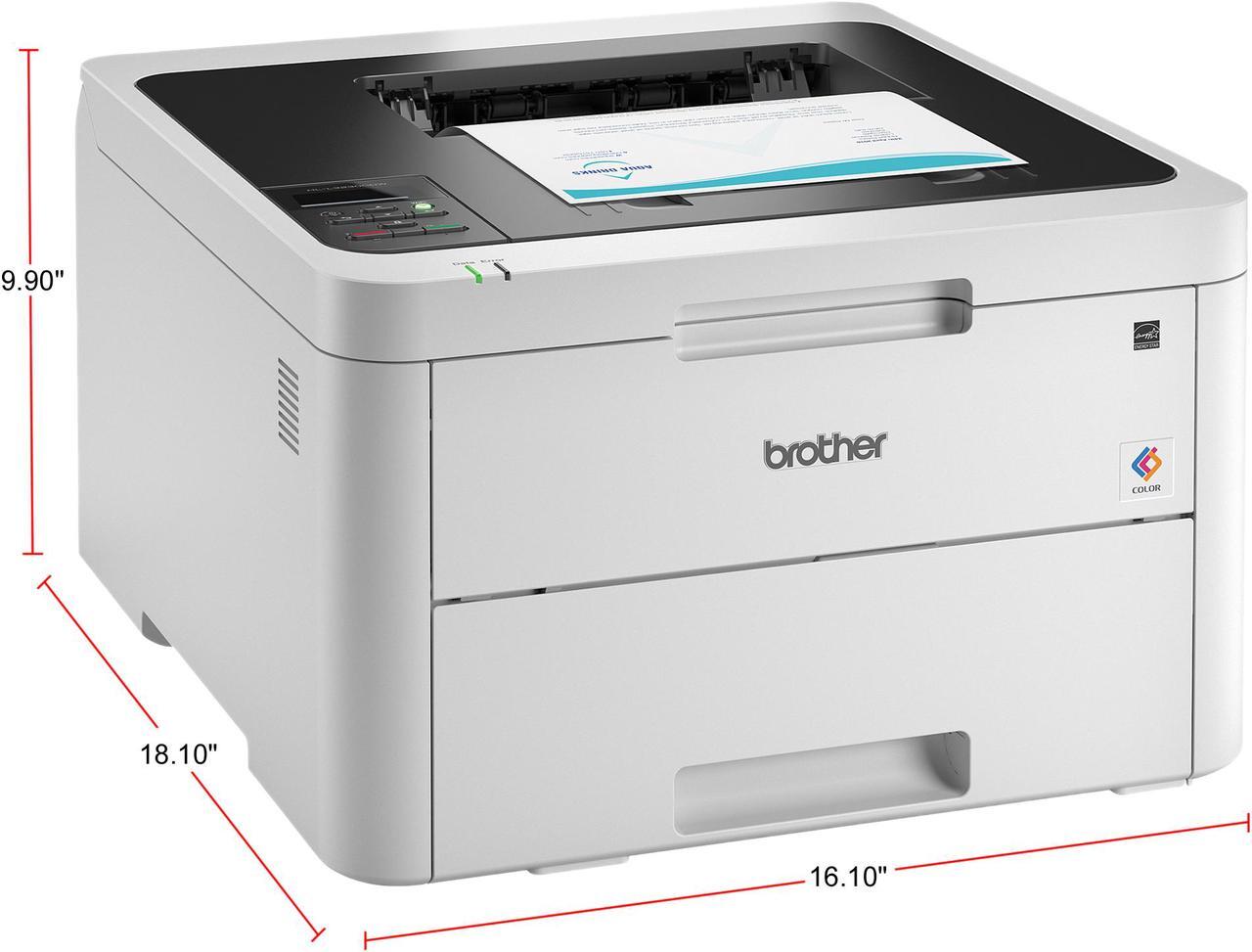 Alt view image 4 of 4 - Brother HL-L3230CDW Compact Digital Color Printer Providing Laser Printer Quality Results with Wireless and Duplex Printing