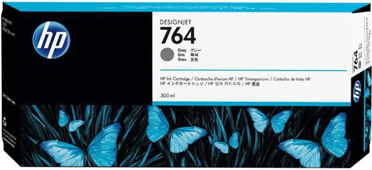 Main image of HEWLETT PACKARD HP 764 (C1Q18A) Gray Original Ink Cartridge