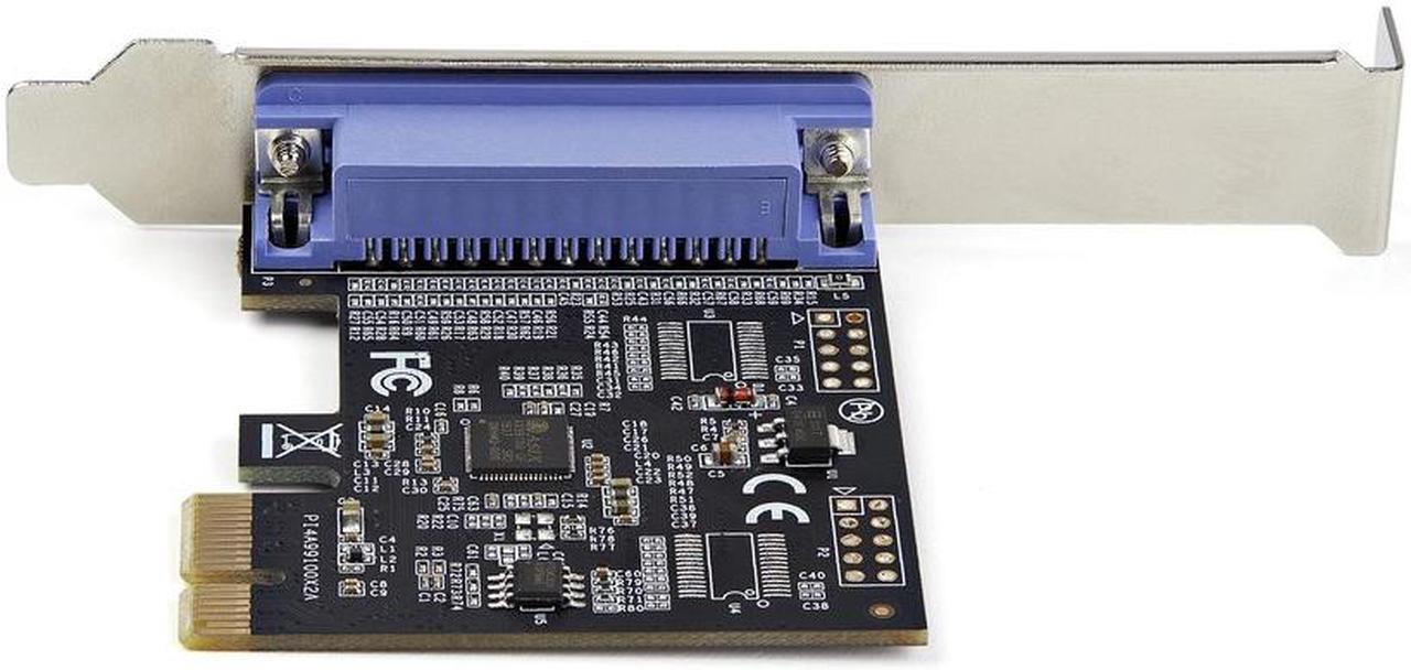 Alt view image 3 of 5 - StarTech.com 1-Port Parallel PCIe Card, PCI Express to Parallel DB25 LPT Adapter Card, Desktop Expansion Controller for Printer, SPP/ECP