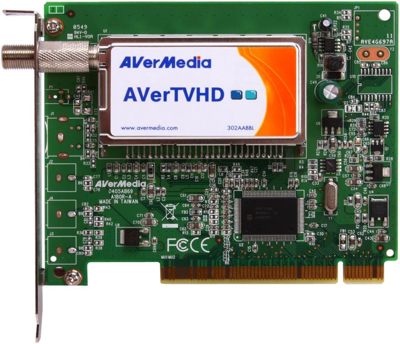 Alt view image 3 of 5 - AVerMedia MTVHD18BK AVerTVHD MCE A180 HDTV Tuner Card / PVR - OEM