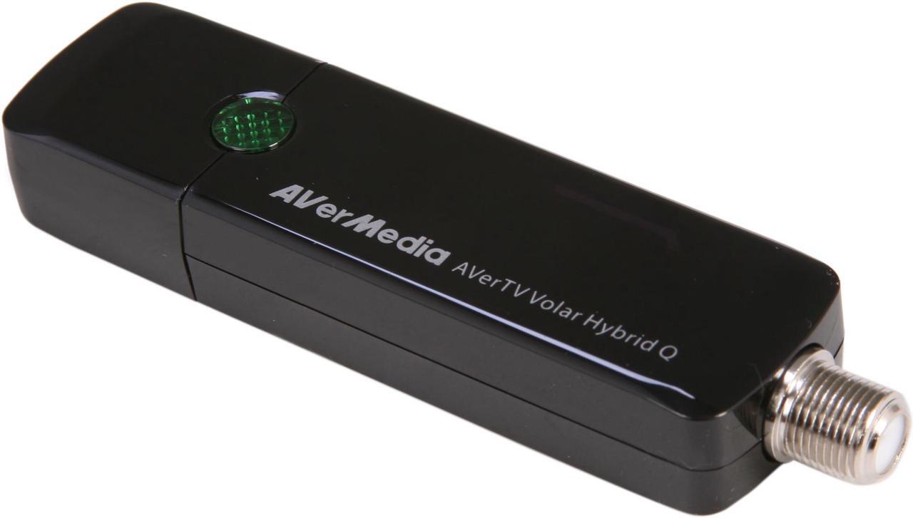 Main image of AVerMedia AVerTV Volar Hybrid Q, USB TV Tuner Supports Windows & Android TV 7.0+ (H837)