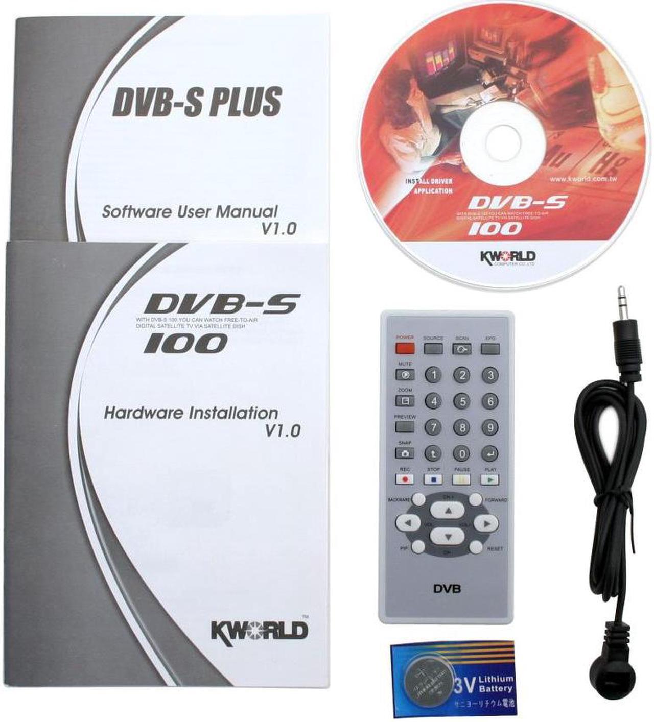 Alt view image 5 of 6 - KWorld DVBS 100 DTV - Digital TV Reciever/Recorder