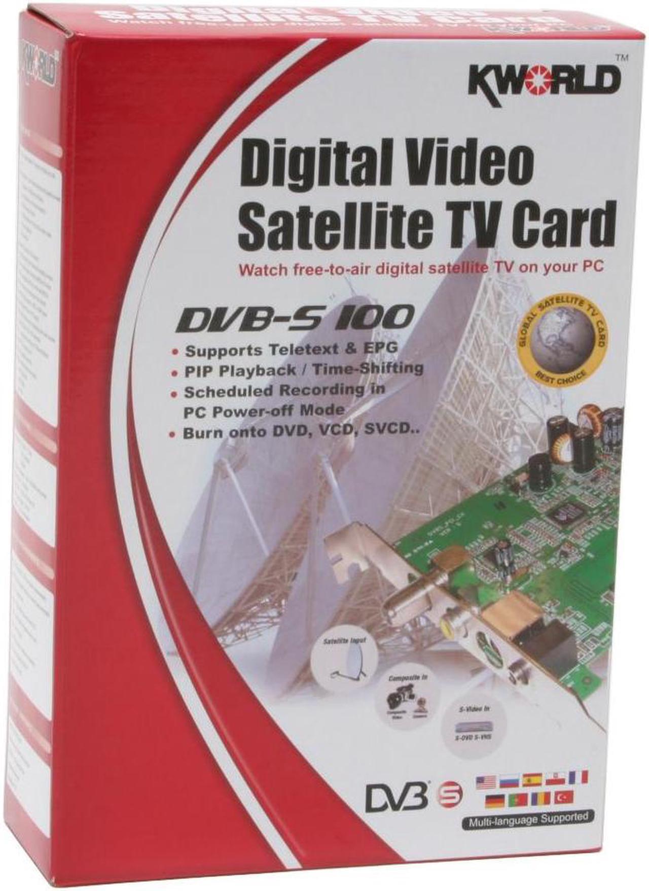 Alt view image 6 of 6 - KWorld DVBS 100 DTV - Digital TV Reciever/Recorder