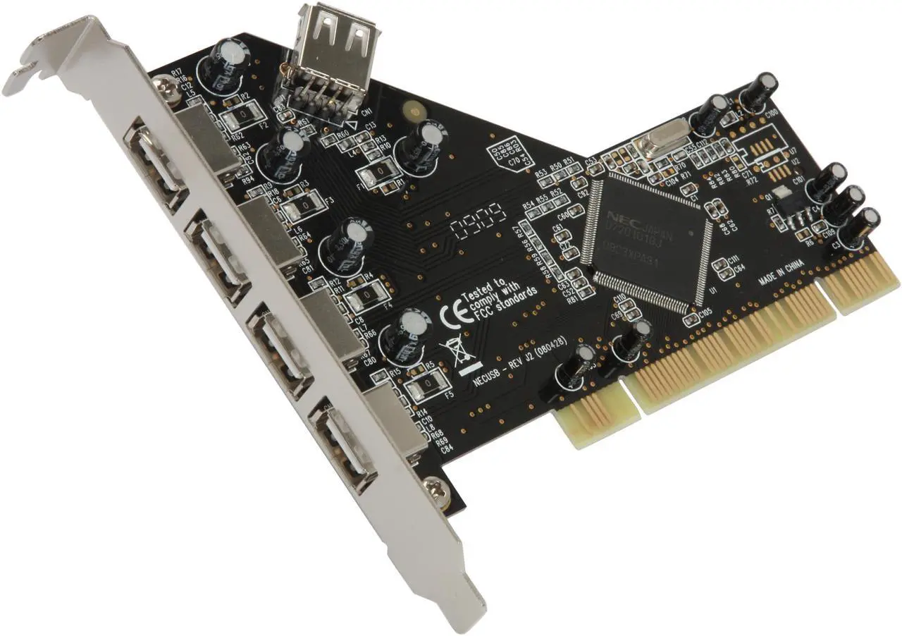 Main image of Koutech PCI to USB2.0 Card Model IO-PU520