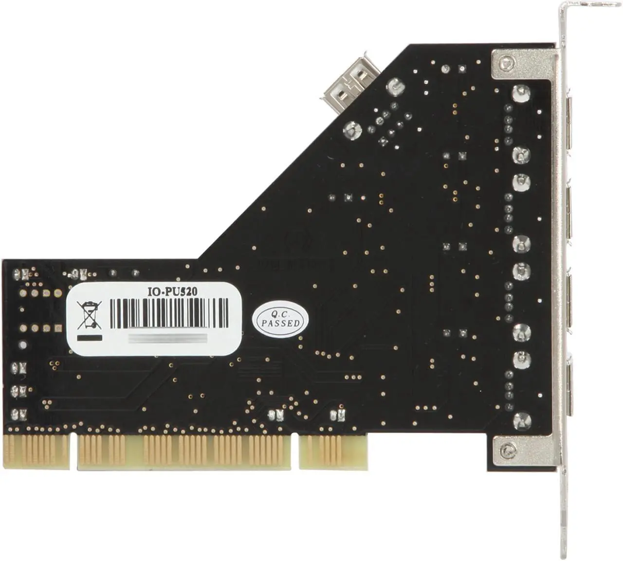 Alt view image 4 of 6 - Koutech PCI to USB2.0 Card Model IO-PU520