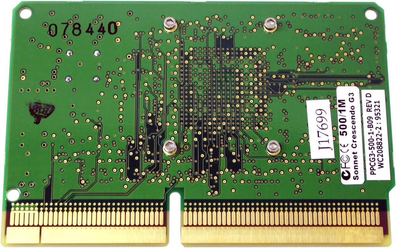 Alt view image 3 of 5 - SoNNeT Crescendo PCI G3 500 MHz Upgrade Card Model PPCG3-500-1M