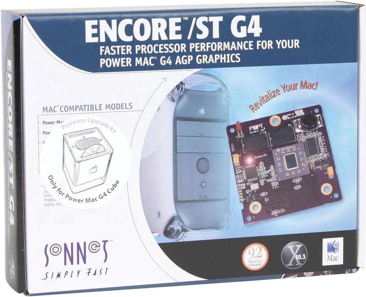 Alt view image 5 of 5 - SoNNeT Encore/ST G4 1.7 GHz processor upgrade card for Cube machine Model SG4-C1700