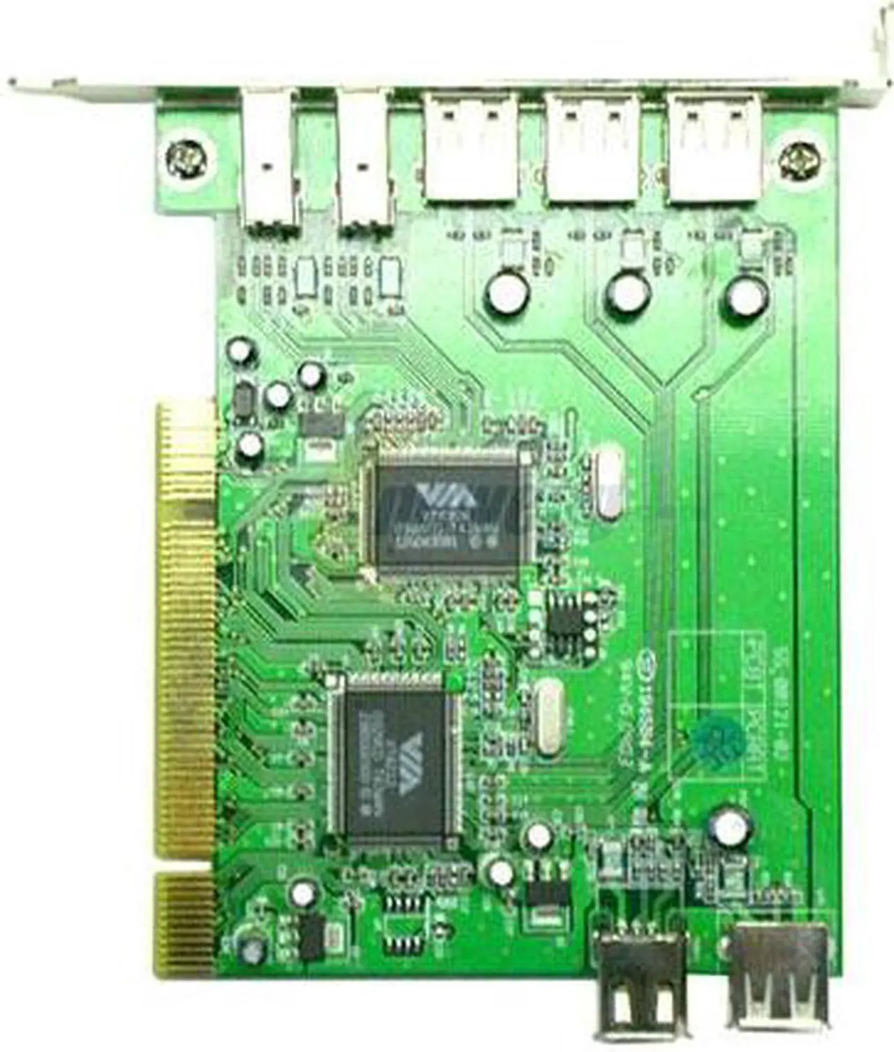 Alt view image 3 of 5 - Zonet Firewire/USB2.0 PCI Combo Card Model ZUC2400