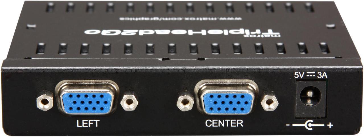 Alt view image 4 of 5 - matrox T2G-A3A-AJF TripleHead2Go