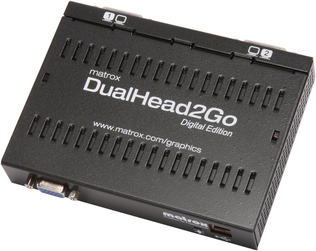 Matrox Graphics eXpansion Module DualHead2Go Analog video converter D2G-A2D-IF