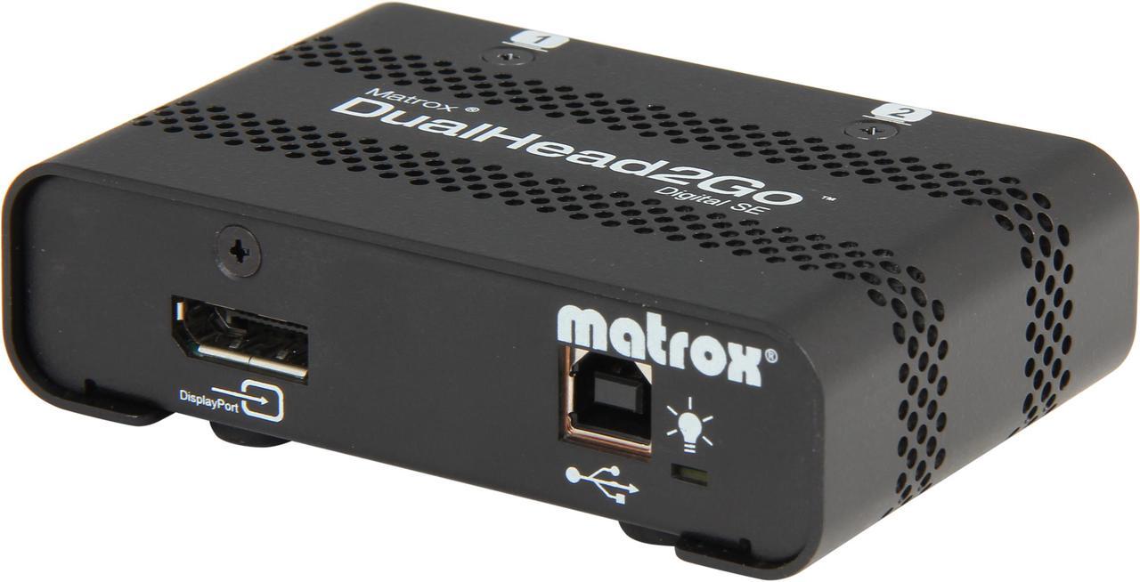 Main image of Matrox Graphics eXpansion Module DualHead2Go Digital SE video converter, D2G-DP2D-IF