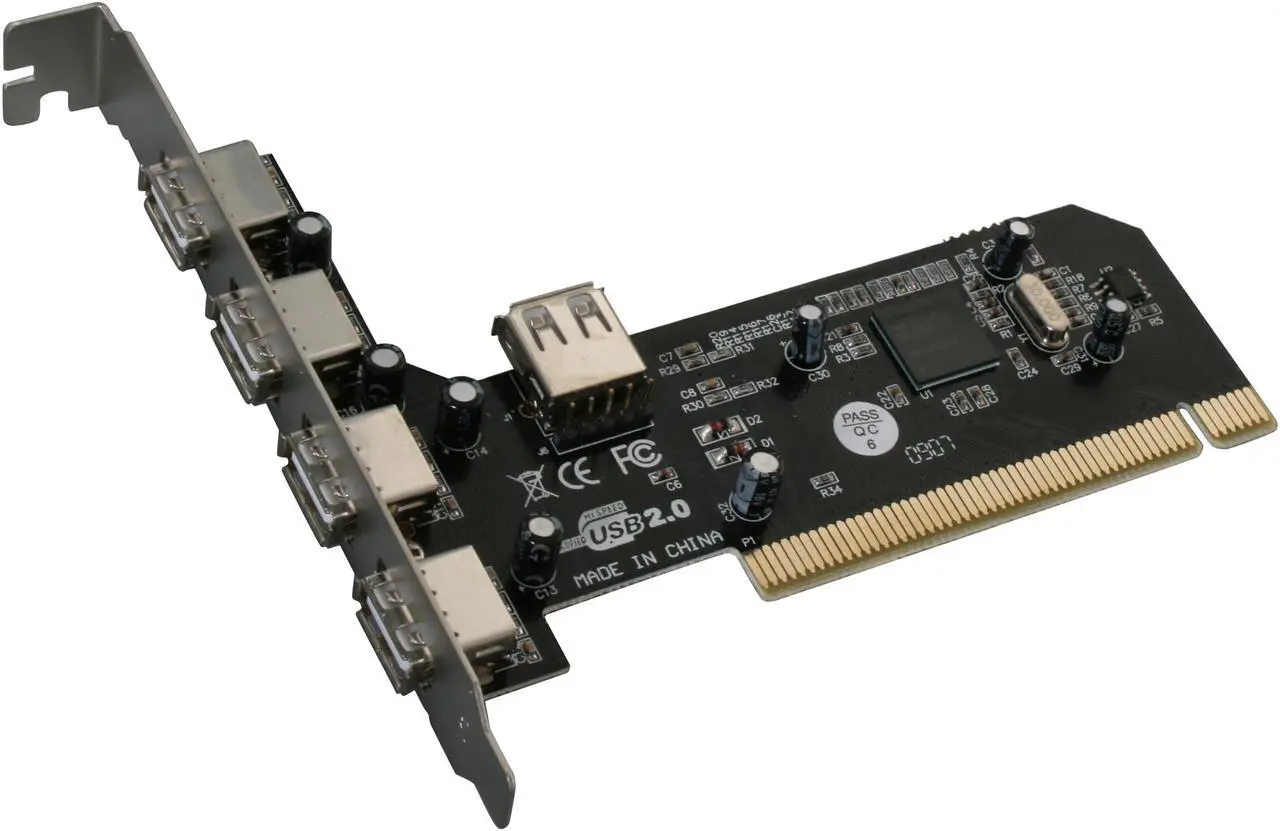 Main image of MASSCOOL 5-Port USB2.0 PCI Card Model MTU25