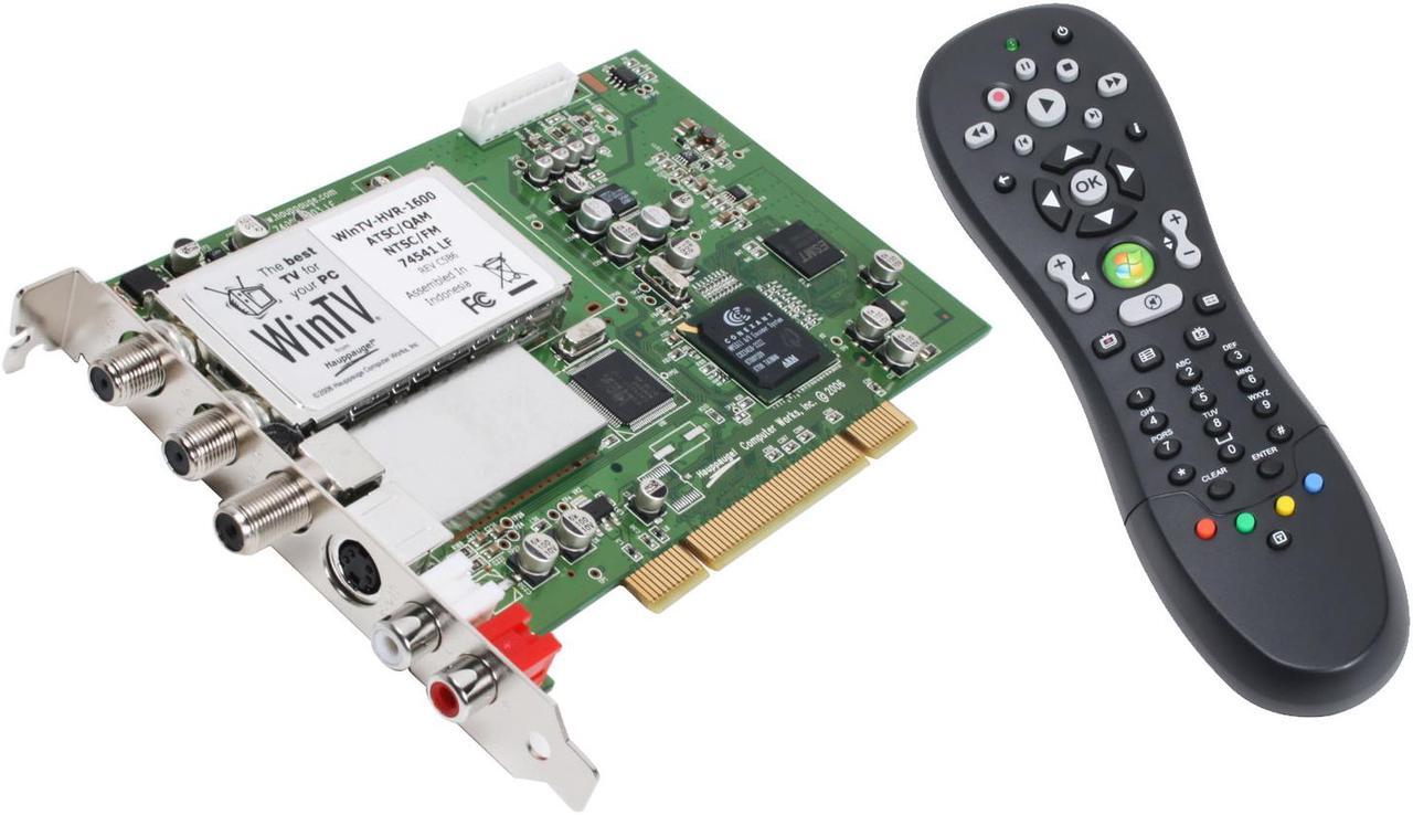Main image of Hauppauge WinTV-HVR-1600 ATSC/ClearQAM/NTSC TV Tuner MC-Kit 1183 PCI Interface