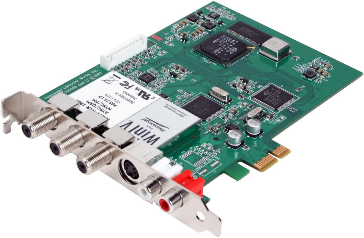 Main image of Hauppauge WinTV-HVR-1800 MCE - White Box 1129 PCI-Express x1 Interface
