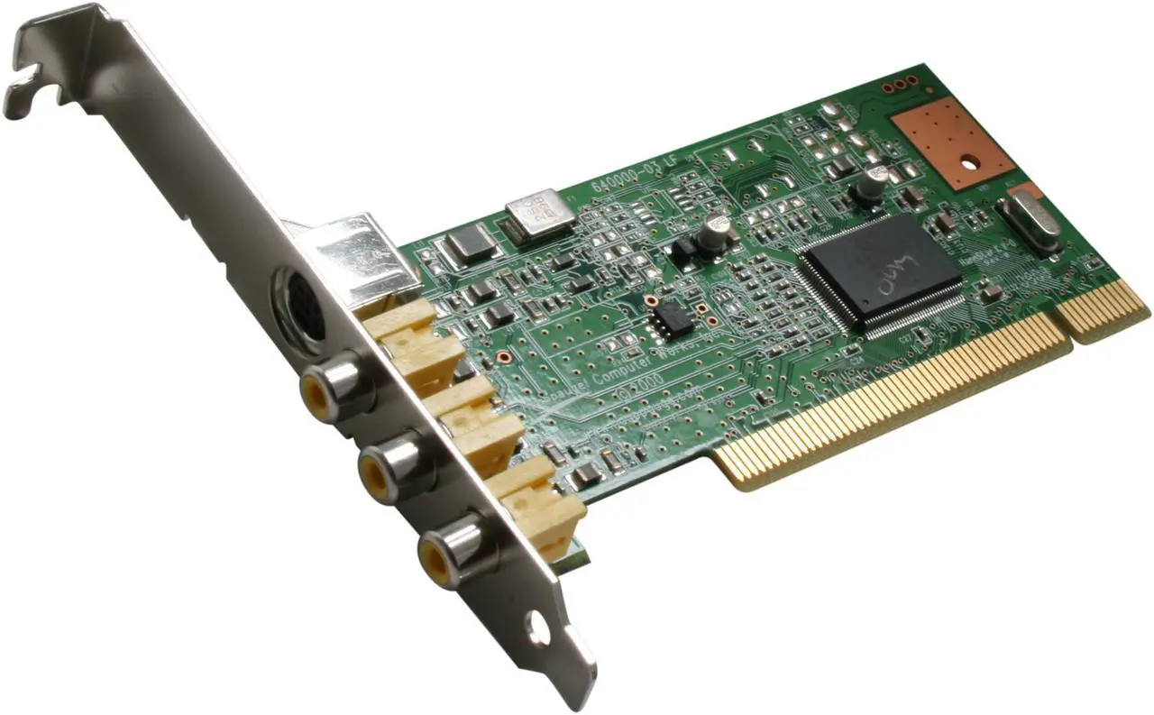 Main image of Hauppauge ImpactVCB Video Capture Card RCA connectors plus one S-Video/ PCI - OEM