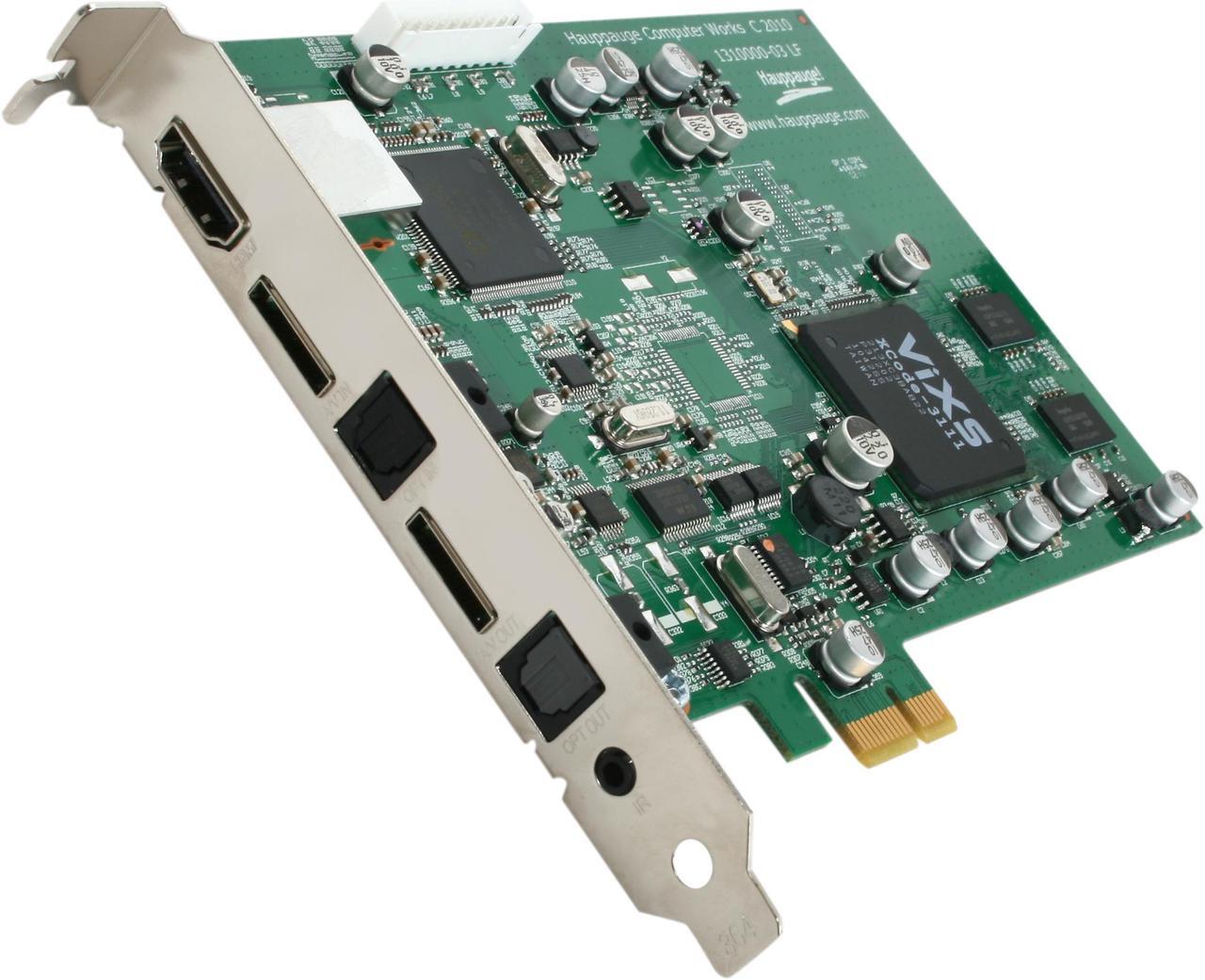 Main image of Hauppauge Colossus - Record your high definition video gameplay and TV programs by H.264  for resolution up to 1080i, PCI-Express x1 Interface