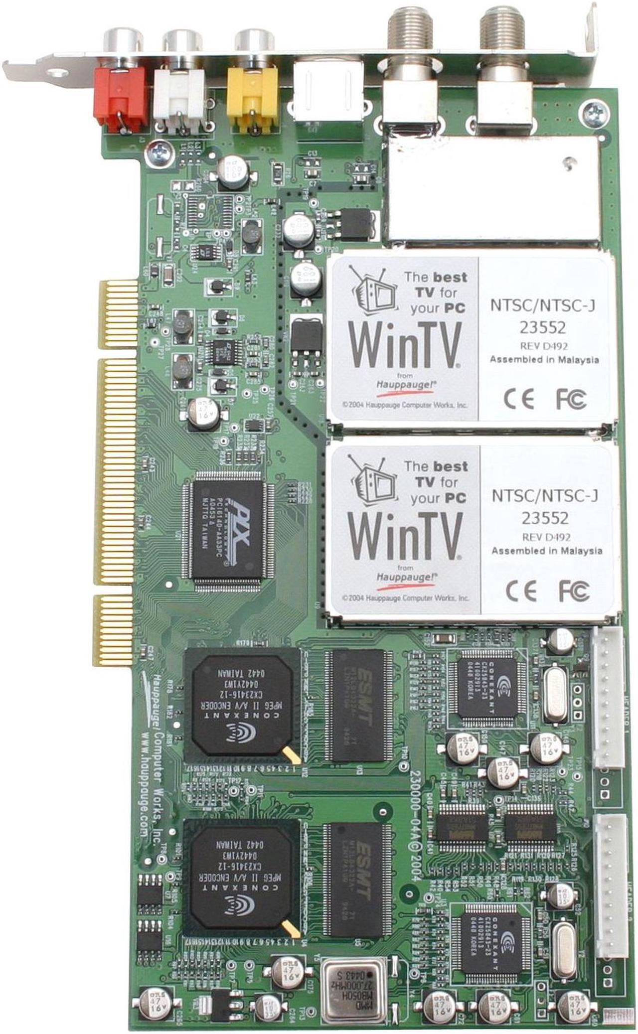 Alt view image 3 of 7 - Hauppauge Personal Video Recorder WinTV-PVR 500 MCE  White box PCI Interface