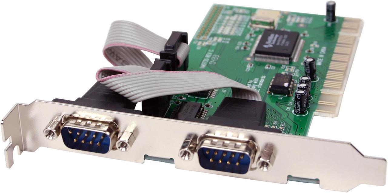 SYBA PCI to Serial 2-port host controller card Model SD-PCI-2S