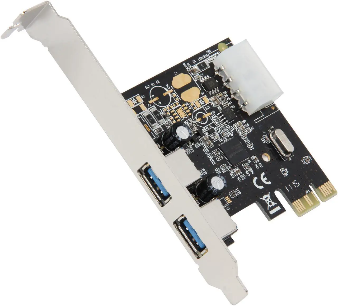 Main image of SYBA 2-port USB 3.0 PCI-Express Card, Asmedia ASM1042 Controller Model SD-PEX20112