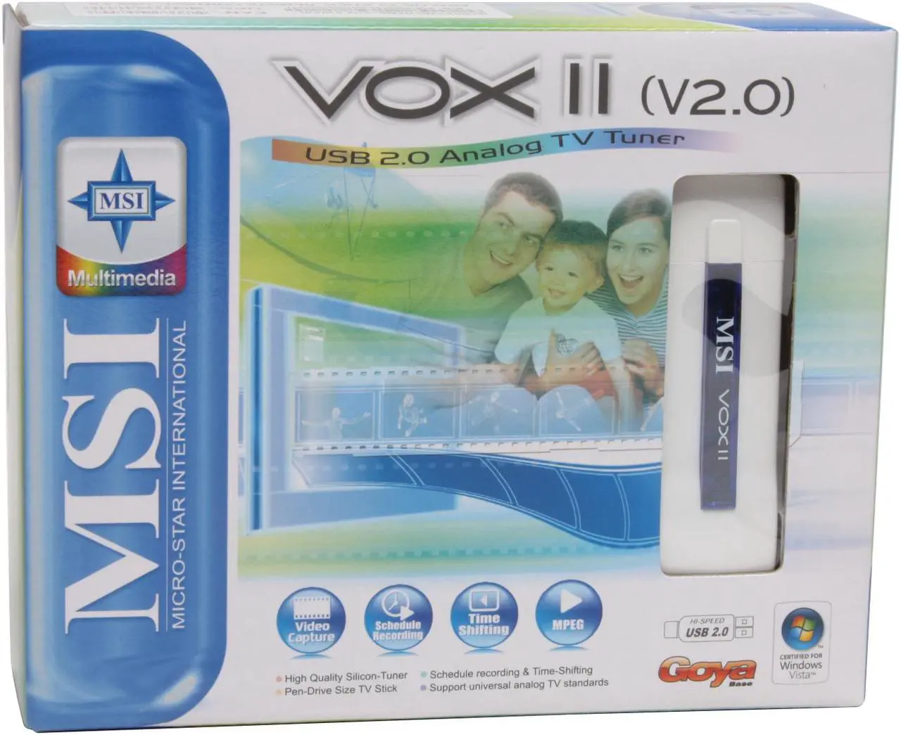 Alt view image 7 of 7 - MSI VOX II (V2.0) Analog TV Receiver