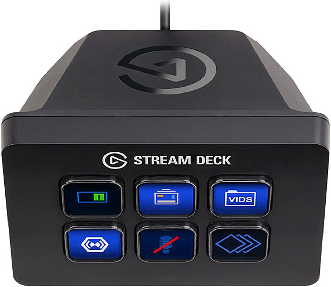 Alt view image 4 of 10 - Elgato Stream Deck Mini - Live Content Creation Controller 6 Customizable LCD Keys Windows 10 macOS 10.13 Later