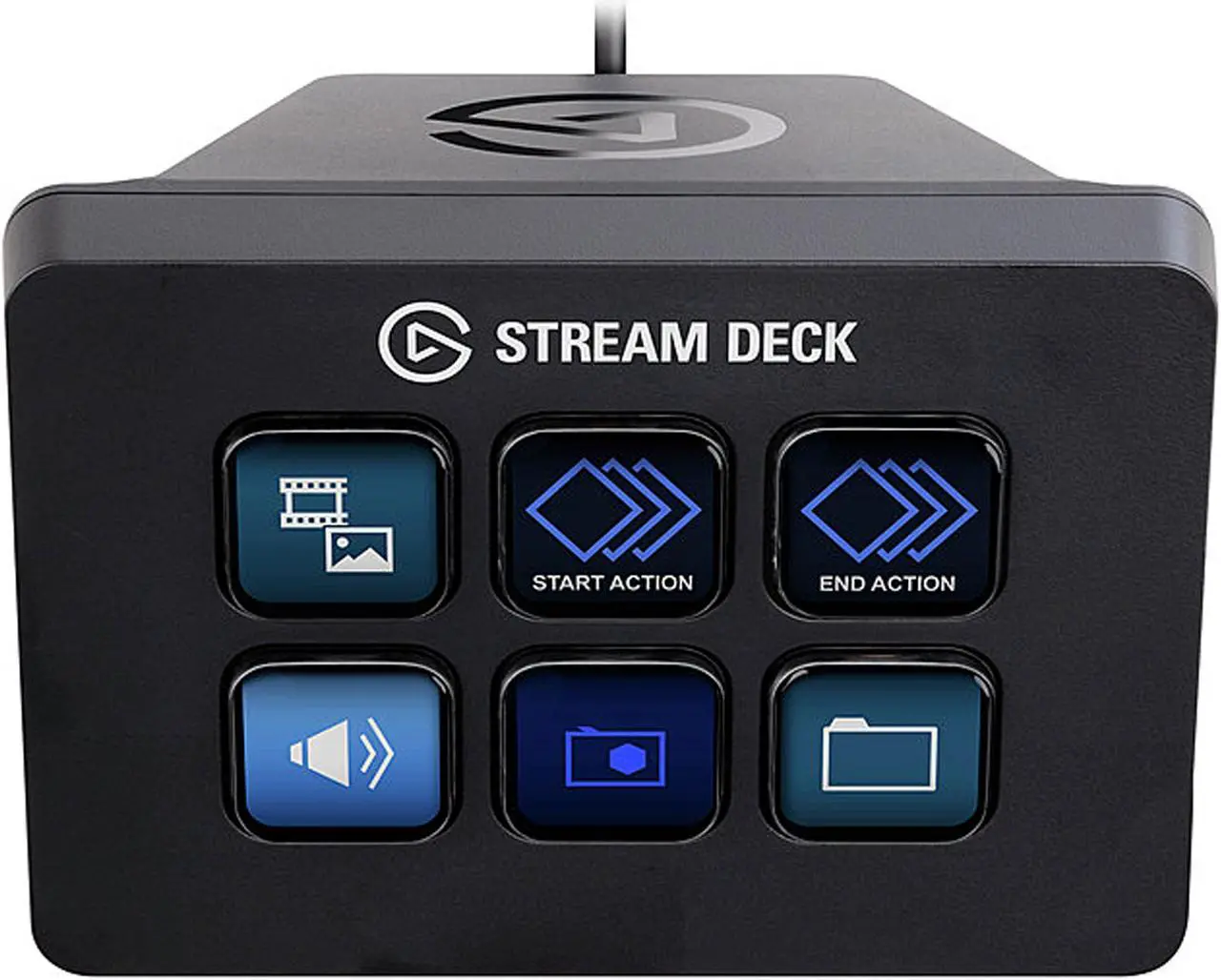 Alt view image 5 of 10 - Elgato Stream Deck Mini - Live Content Creation Controller 6 Customizable LCD Keys Windows 10 macOS 10.13 Later