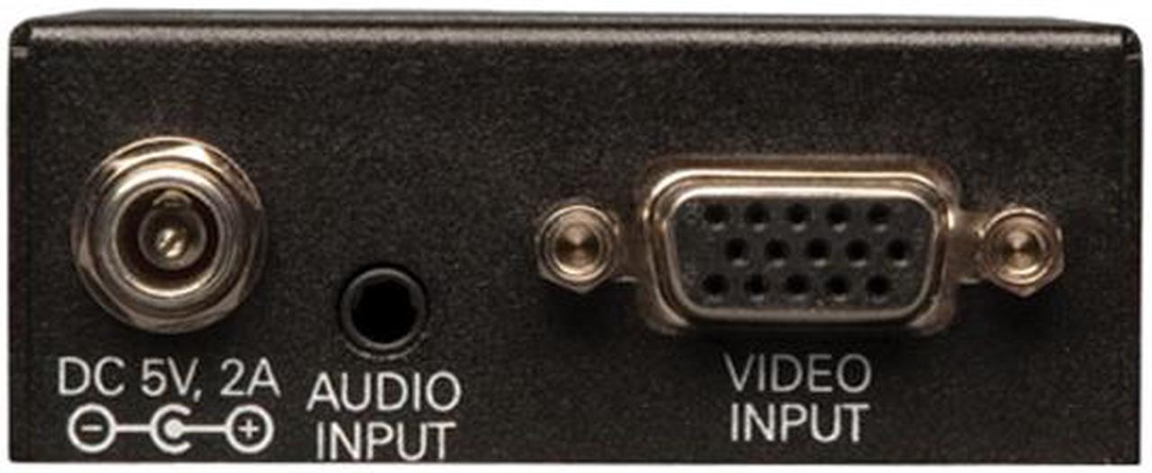Alt view image 2 of 3 - Tripp Lite VGA + Audio over Cat5 Extender 2-Port Transmitter HD15 RJ45 TAA B132-002A-2
