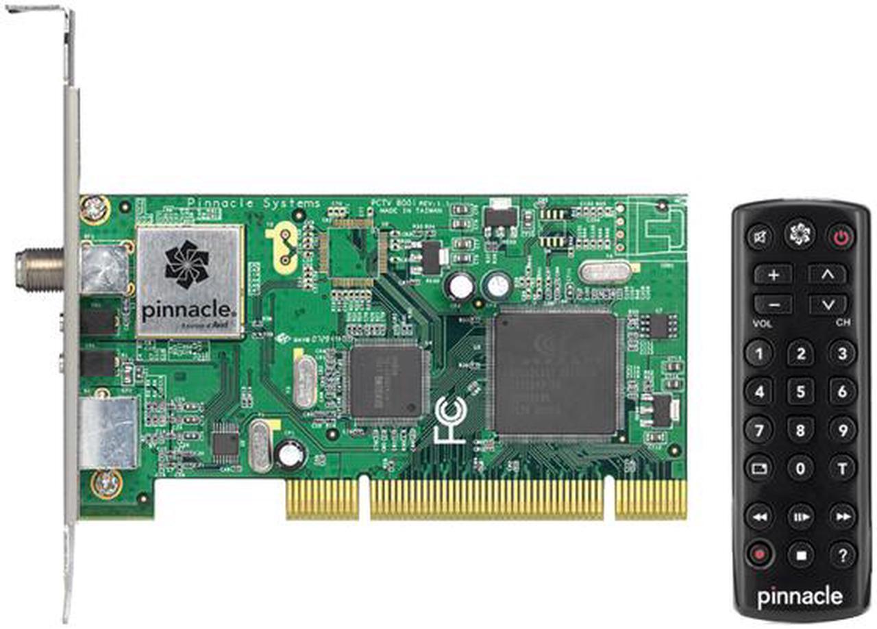 Main image of Pinnacle 7-85428-22238-7 PCTV HD Card NTSC/ATSC/ClearQAM/FM TV Tuner PCI w/ Mini Remote