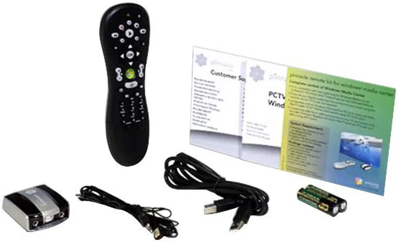 Alt view image 8 of 8 - Hauppauge PCTV Systems 22165 MCE Remote Kit w/ IR blaster Certified for Vista