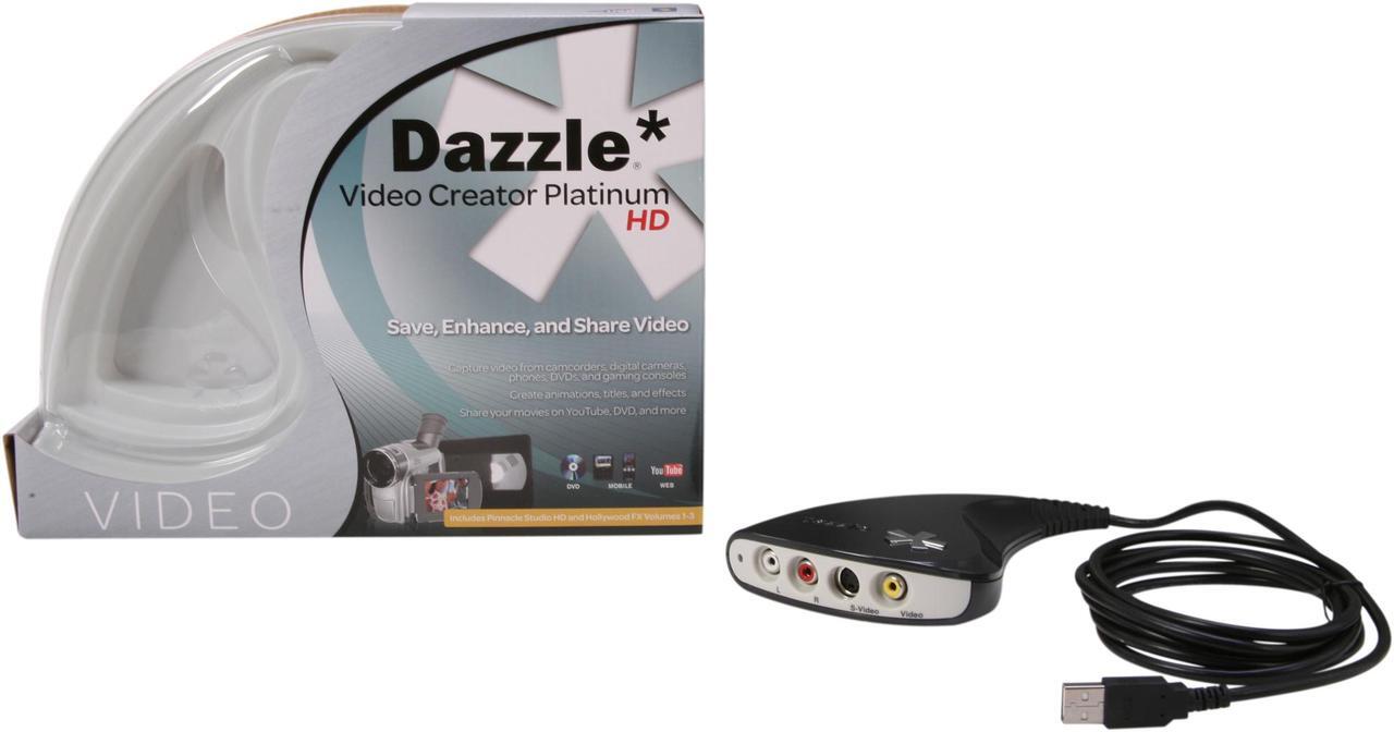 Alt view image 4 of 4 - Pinnacle Dazzle Video Creator Platinum HD 9900-65208-00 - USB 2.0, Includes Pinnacle Studio HD Software