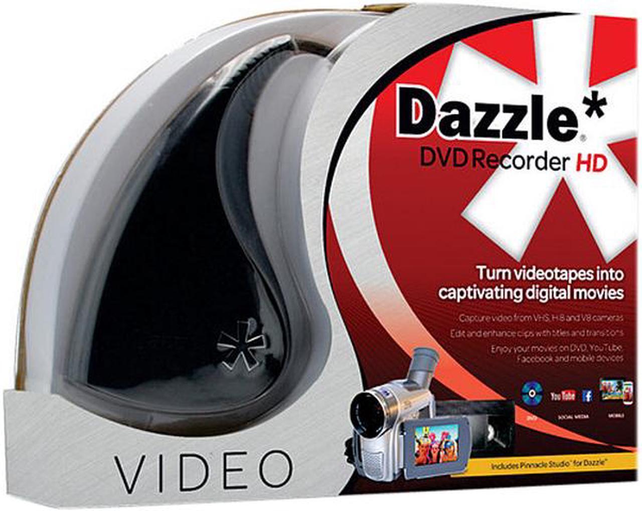 Main image of Pinnacle DVCPTENAM Dazzle DVD Recorder HD - Video Input Adapter - USB 2.0