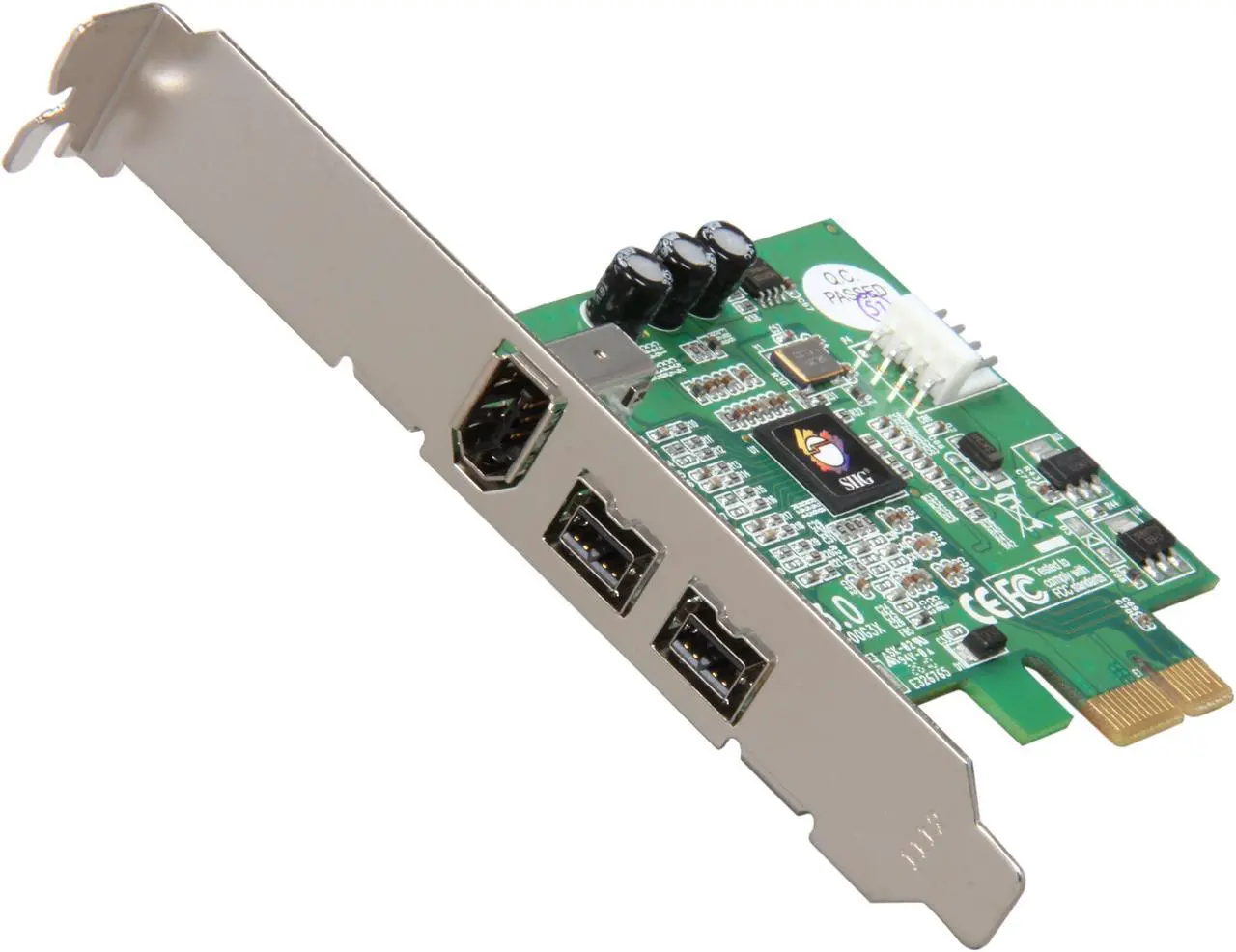Main image of SIIG 3-Port FireWire 800 PCIe Card Model NN-E38012-S3