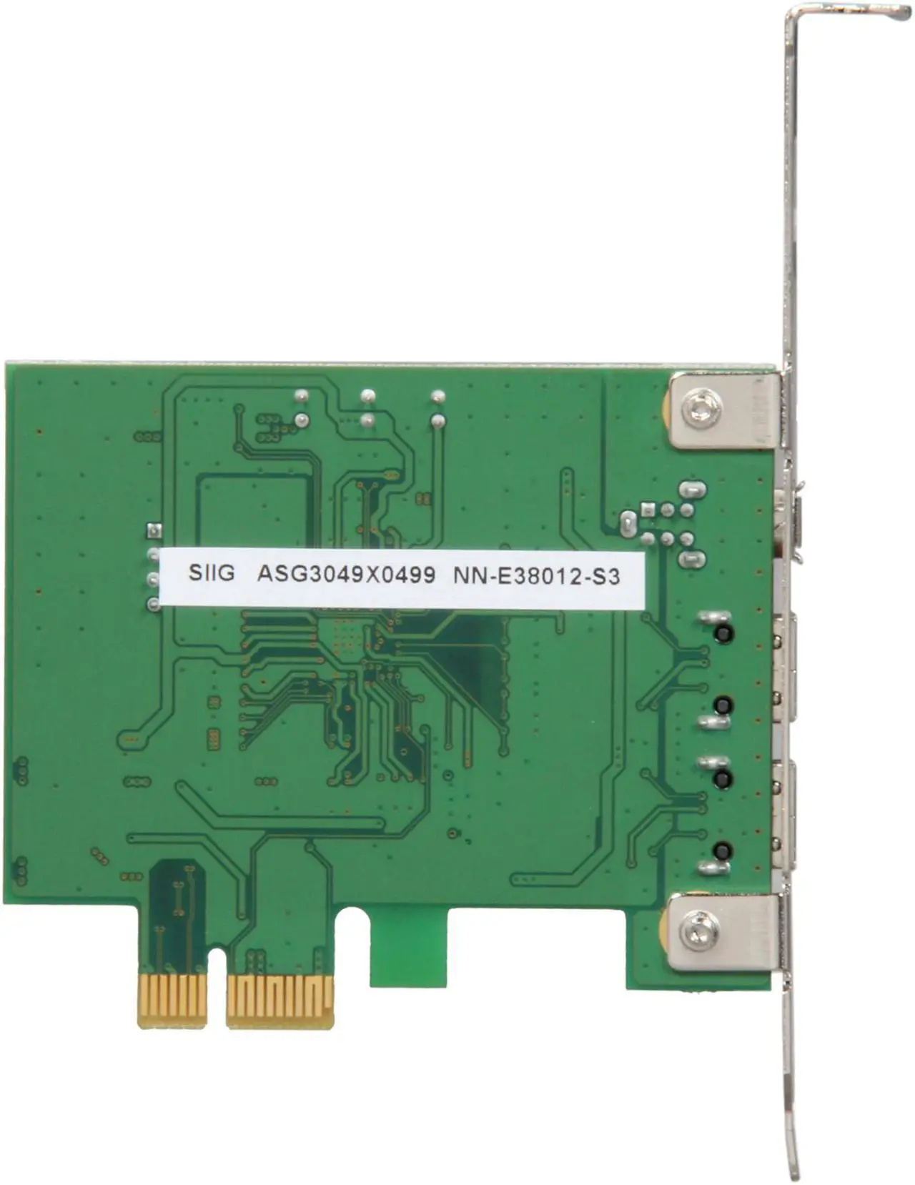 Alt view image 5 of 5 - SIIG 3-Port FireWire 800 PCIe Card Model NN-E38012-S3