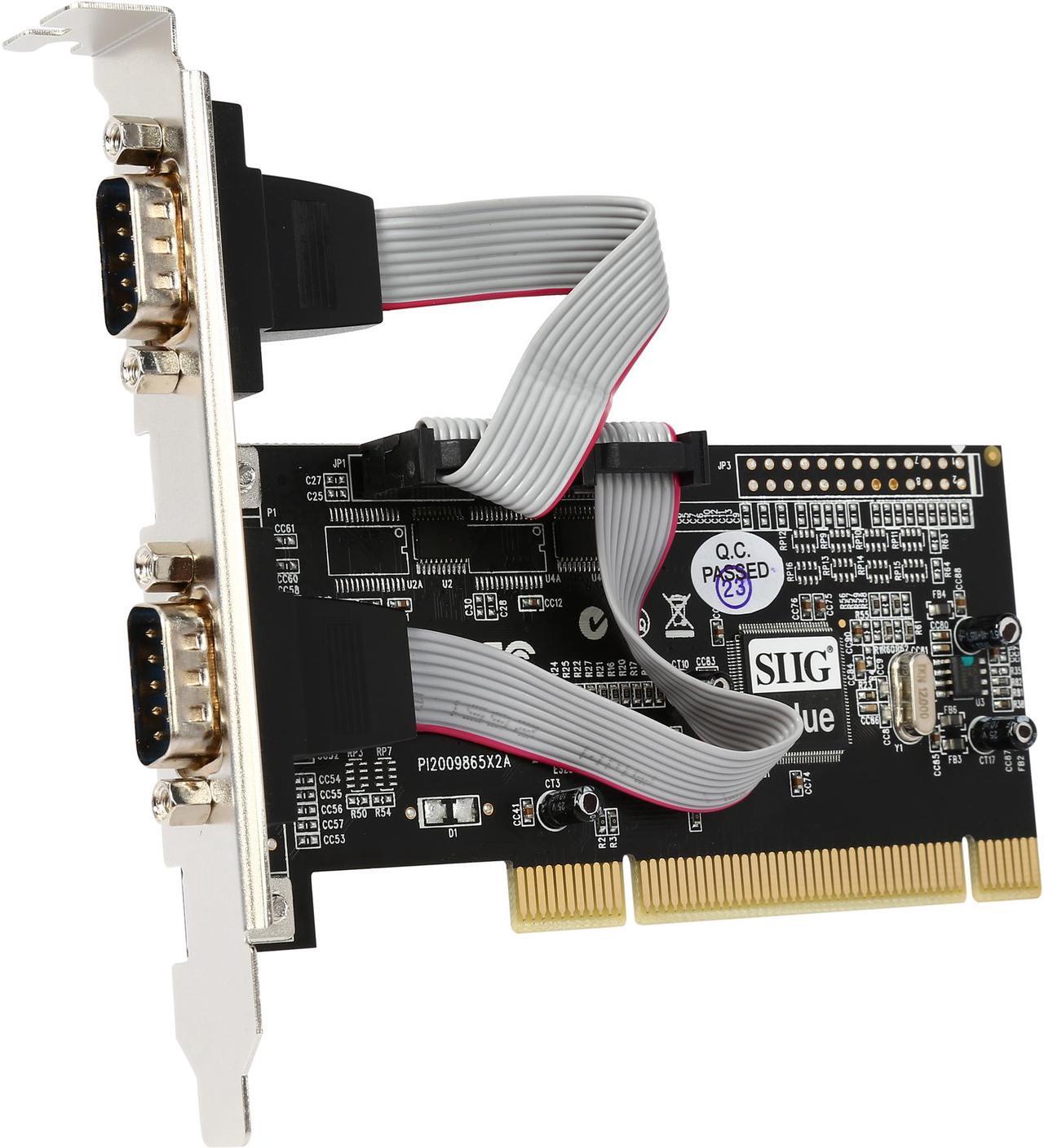 Main image of SIIG 2-Port 9-pin Serial Ports PCI Card Model JJ-P20511-S3 - OEM