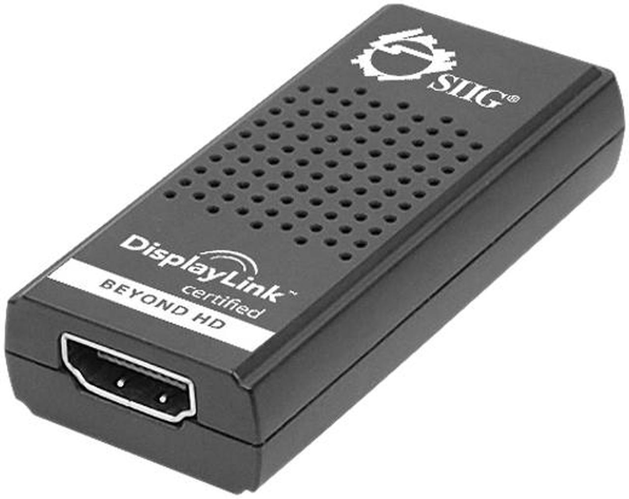 Main image of SIIG CE-H20W12-S1 USB 3.0 to HDMI with Audio External Video Card Adapter - OEM
